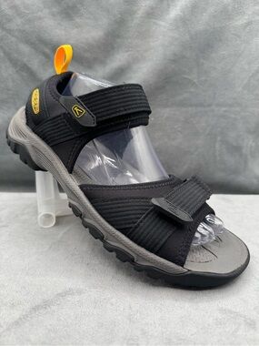 KEEN Targhee III Open Toe H2 Sandals Men’s Size 10.5 Black Gray Hiking Water